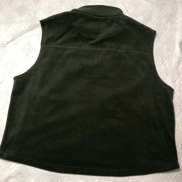 Caribou Creek Green Fleece Vest 2XL - Picture 8 of 10